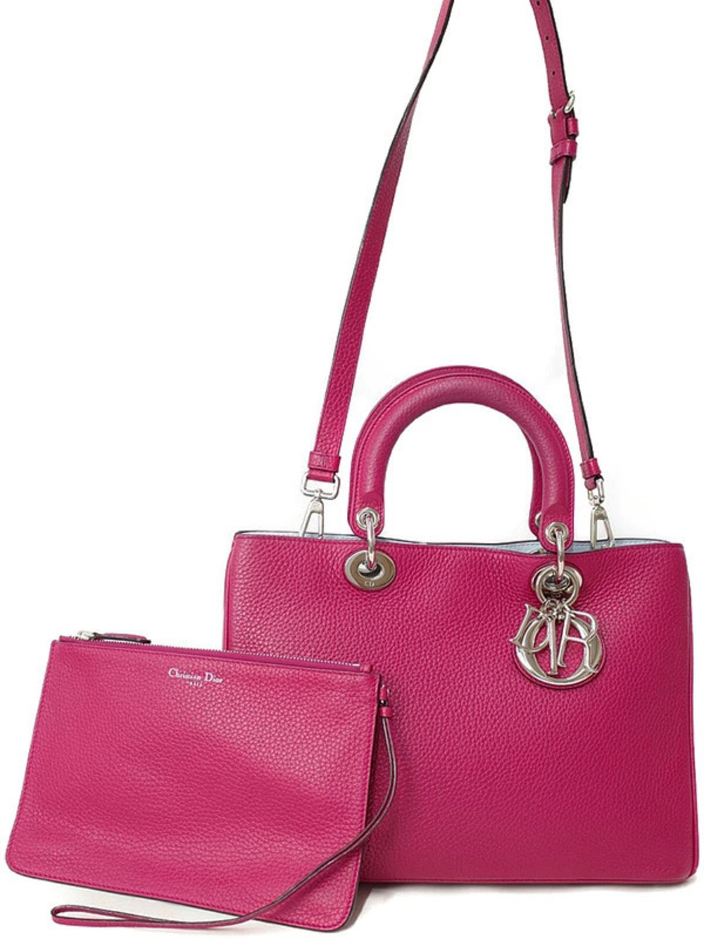 Christian Dior Diorissimo Leather Handbag